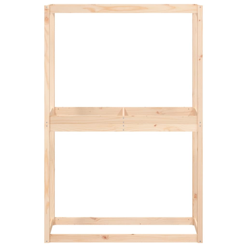 Stalak za gume 120 x 40 x 180 cm od masivne borovine
