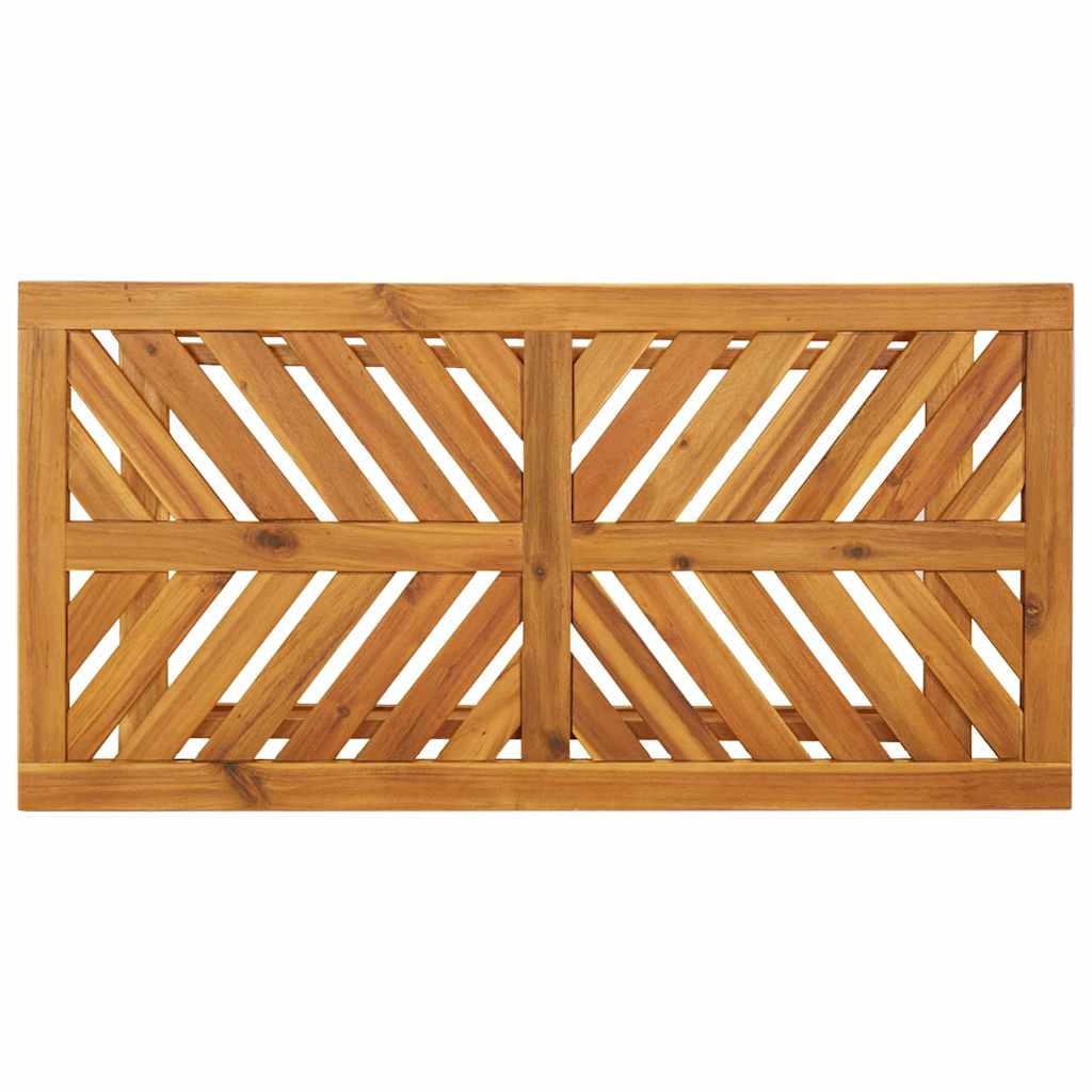 Set lounge namještaja za vrt 3 pcs Smeđa Čvrsto drvo akacije
