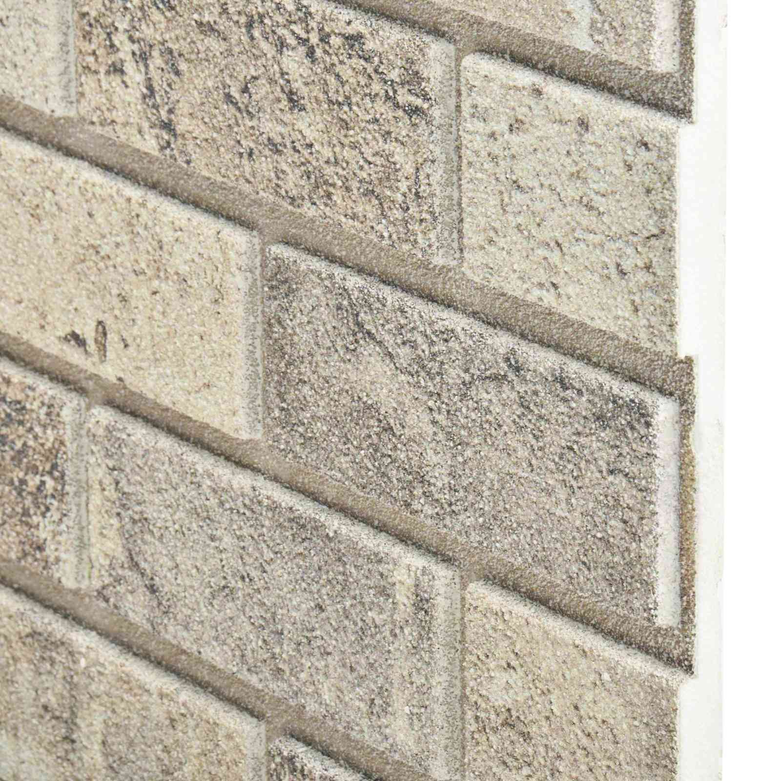 Zidne panele 10 pcs Pijesak 100 x 50 cm EPS pjena