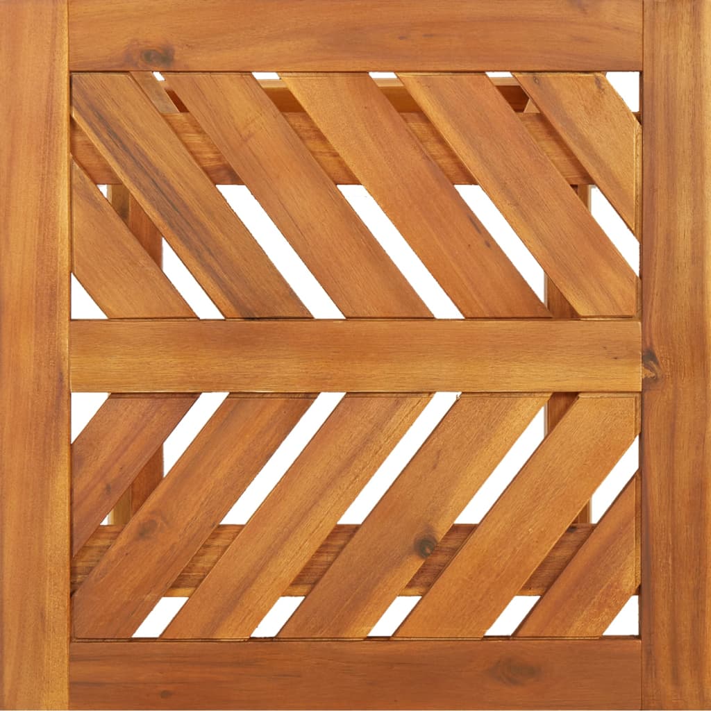 Bočni stolić 45 x 45 x 60 cm od masivnog bagremovog drva