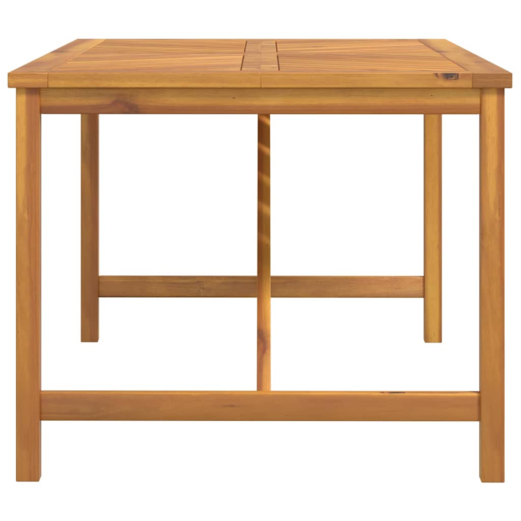 Vrtni blagovaonski stol 150 x 90 x 74 cm masivno bagremovo drvo