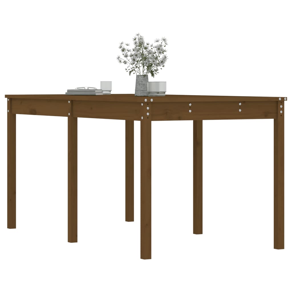 Vrtni stol boja meda 159,5x82,5x76 cm od masivne borovine