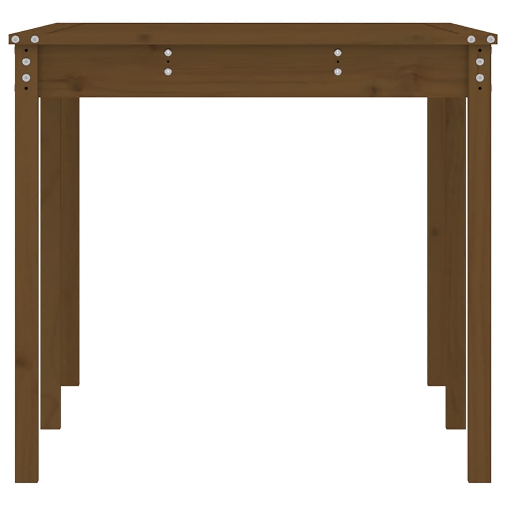 Vrtni stol boja meda 159,5x82,5x76 cm od masivne borovine