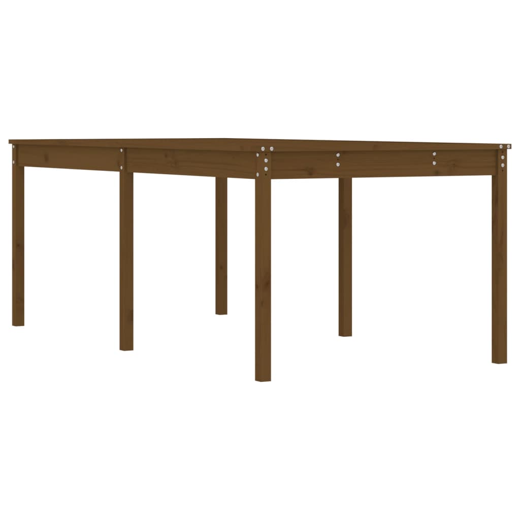 Vrtni stol boja meda 203,5 x 100 x 76 cm od masivne borovine