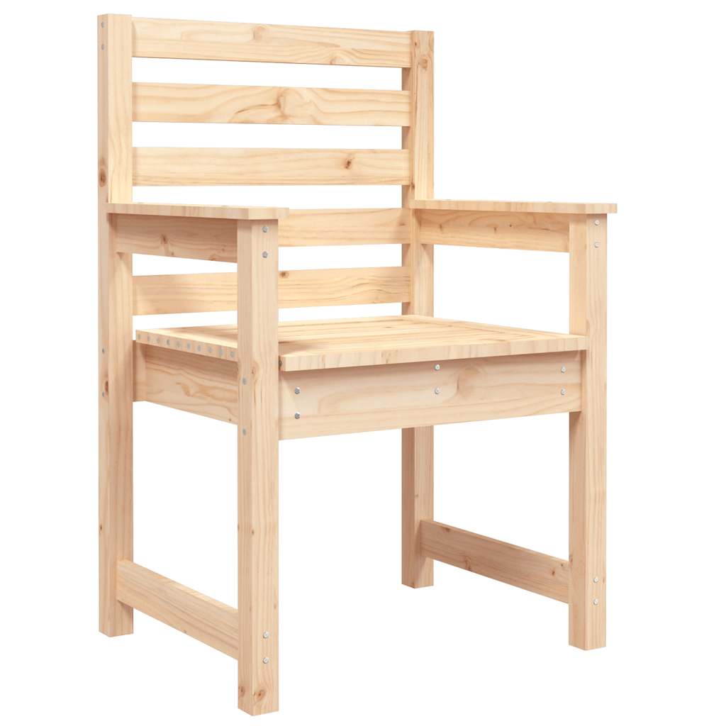 Vrtne stolice 2 kom 60 x 48 x 91 cm od masivne borovine