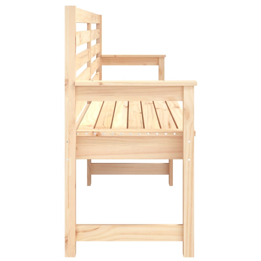 Vrtna klupa 203,5x48x91,5 cm od masivne borovine