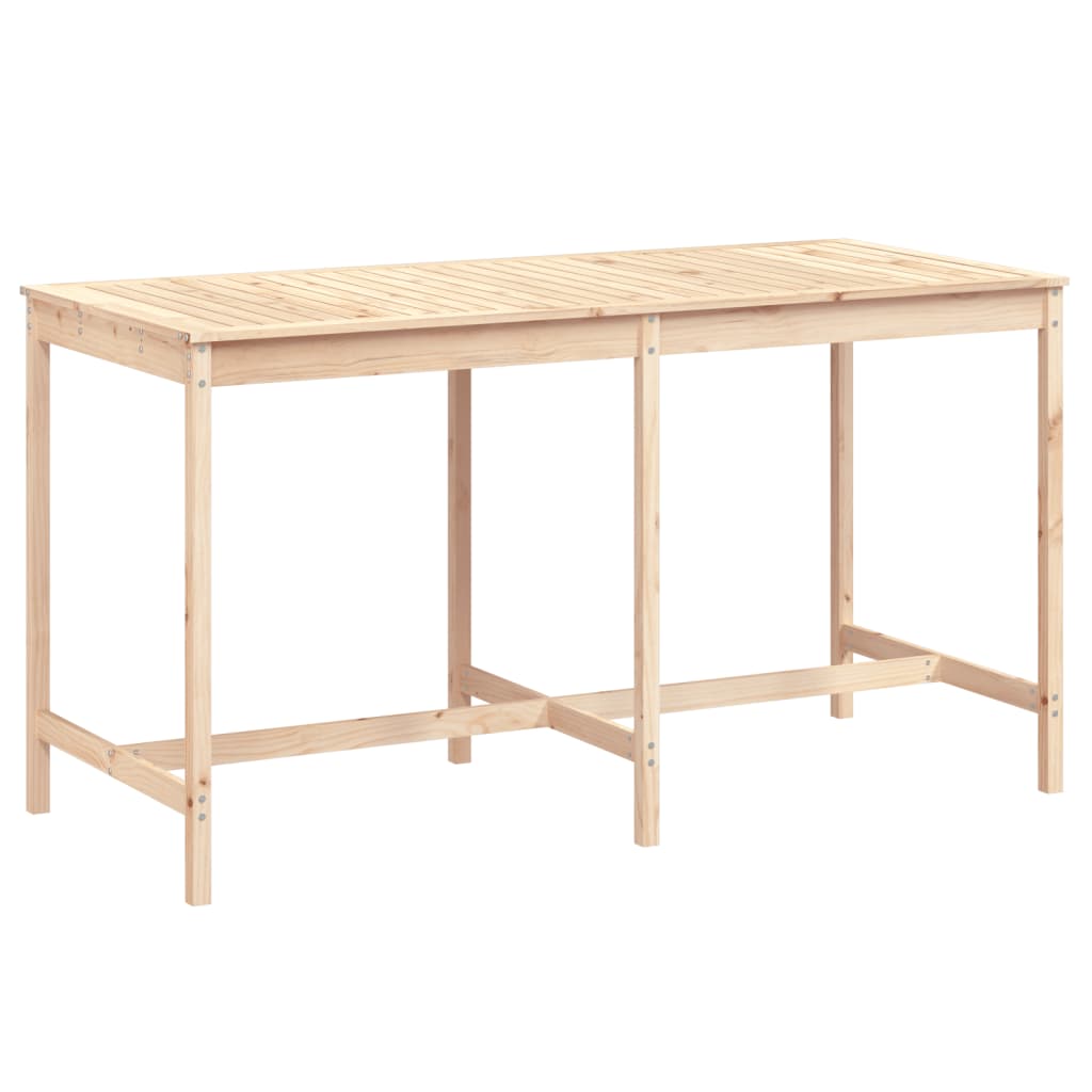 Vrtni stol 203,5x90x110 cm od masivne borovine