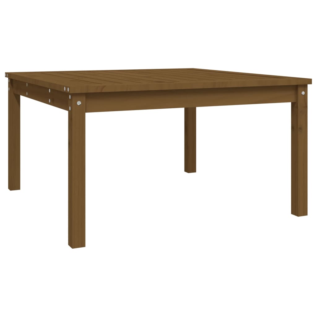 Vrtni stol boja meda 82,5x82,5x45 cm od masivne borovine