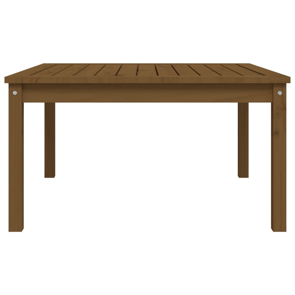 Vrtni stol boja meda 82,5x82,5x45 cm od masivne borovine