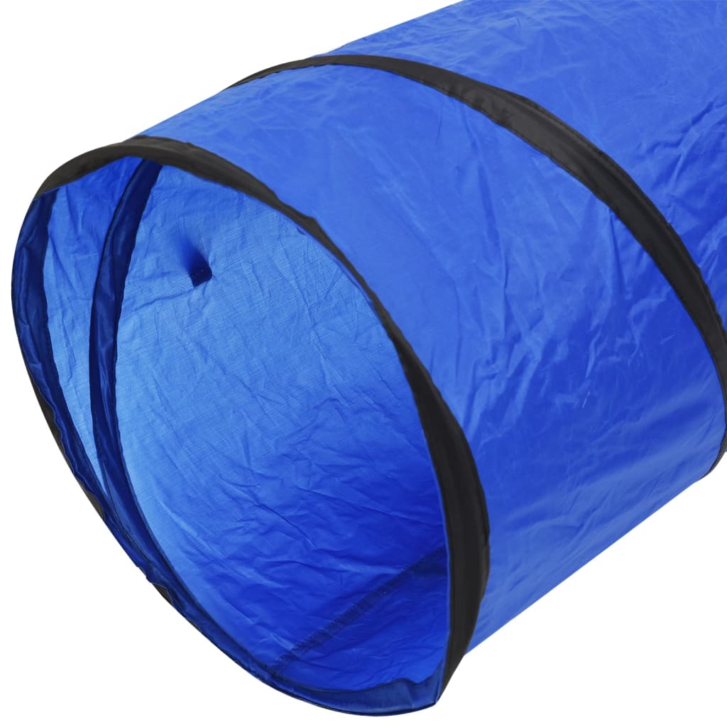 Tunel za pse plavi Ø 55 x 500 cm poliesterski