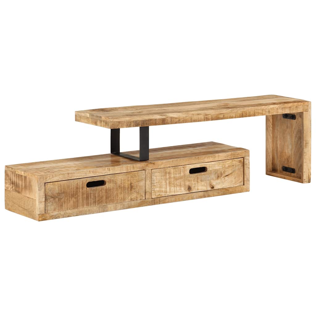 TV stalak (118-200) x 30 x 40 cm Masivno drvo boje manga