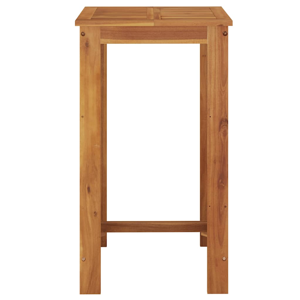 Vrtni barski stol 60 x 60 x 105 cm od masivnog bagremovog drva