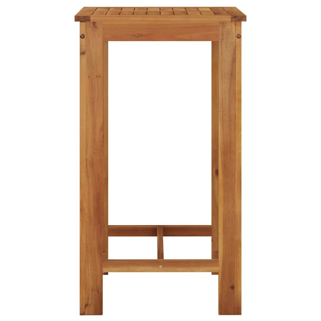 Vrtni barski stol 60 x 60 x 105 cm od masivnog bagremovog drva