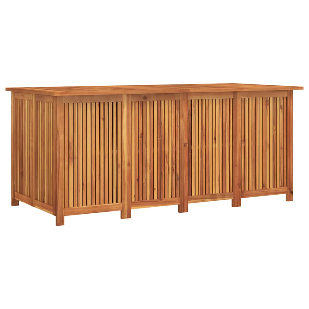 Vrtna kutija za pohranu 200x80x75 cm od masivnog drva bagrema