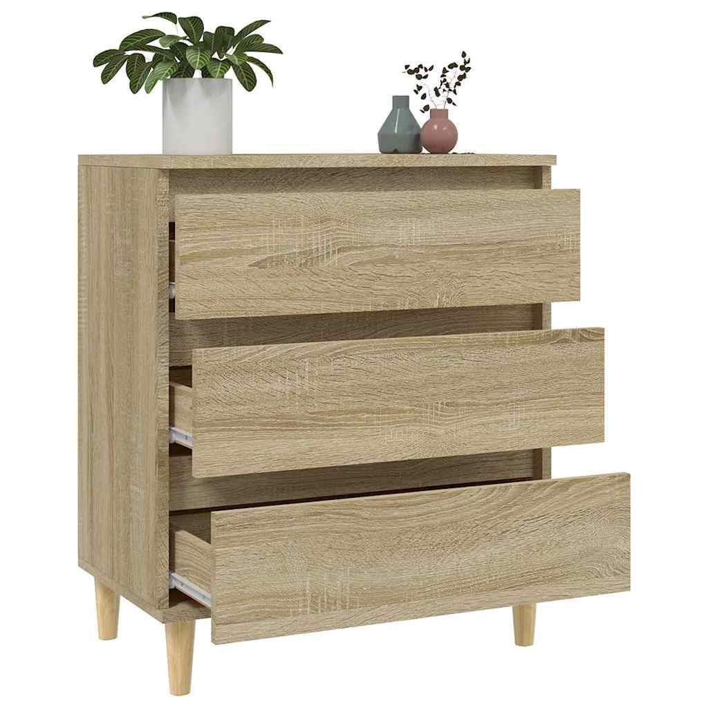 Komoda boja hrasta sonome 60 x 35 x 70 cm od konstruiranog drva