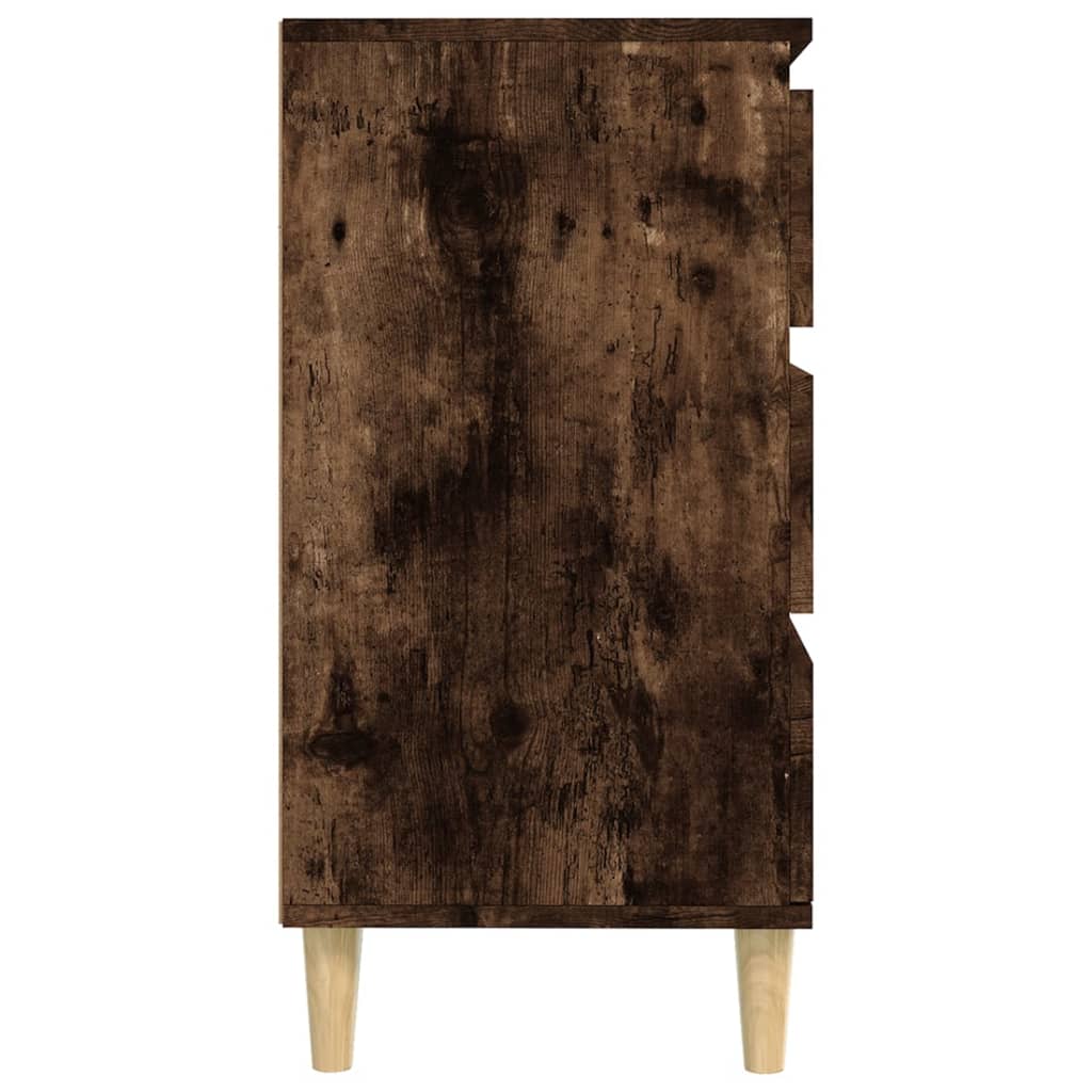 Komoda boja dimljenog hrasta 60 x 35 x 70 cm konstruirano drvo
