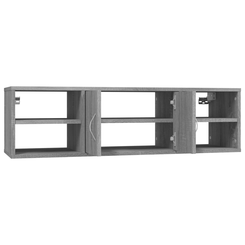 Zidna polica boja hrasta sonome 102x30x29 cm konstruirano drvo
