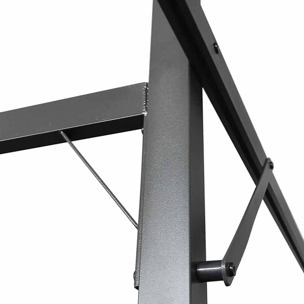 Pergola s pomičnim krovom antracit 295 x 292 x 230 cm