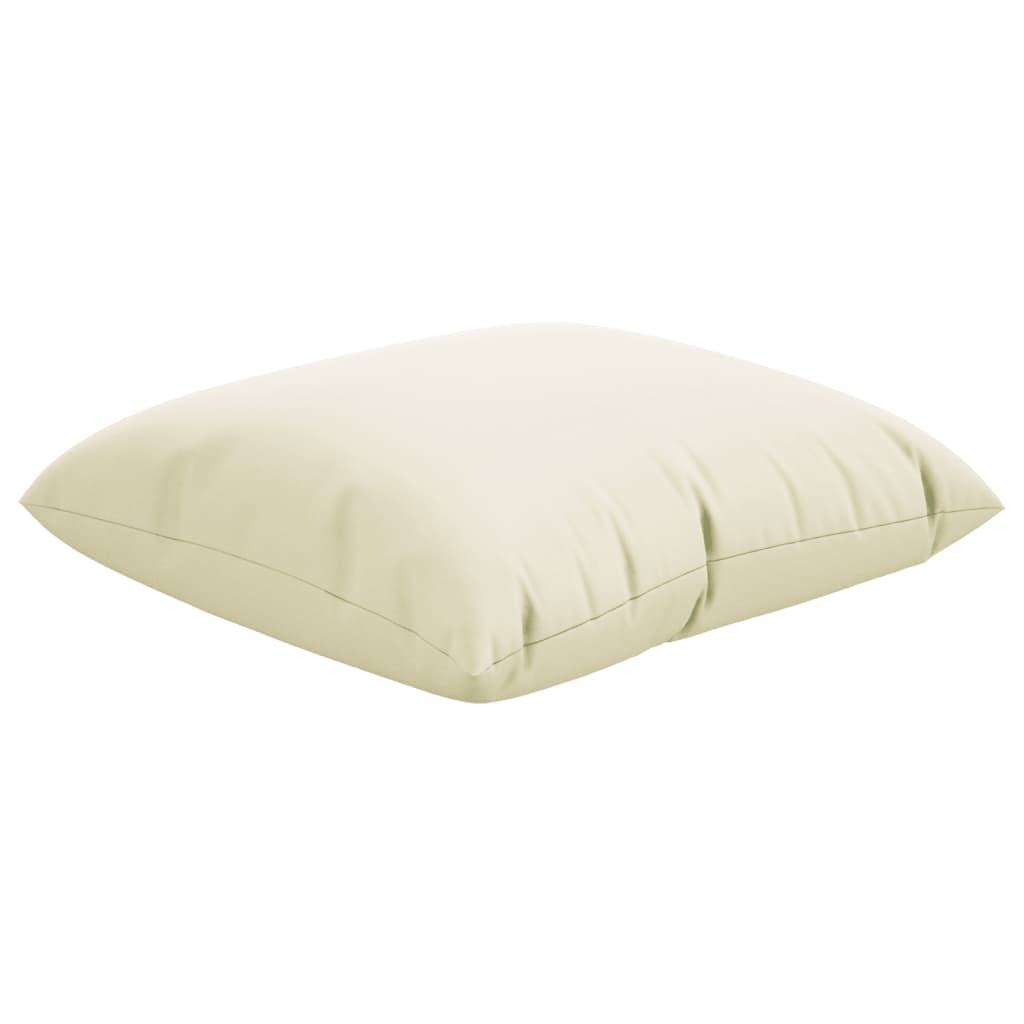 Jastuci za sofu 4 kom krem 60 x 60 cm od tkanine