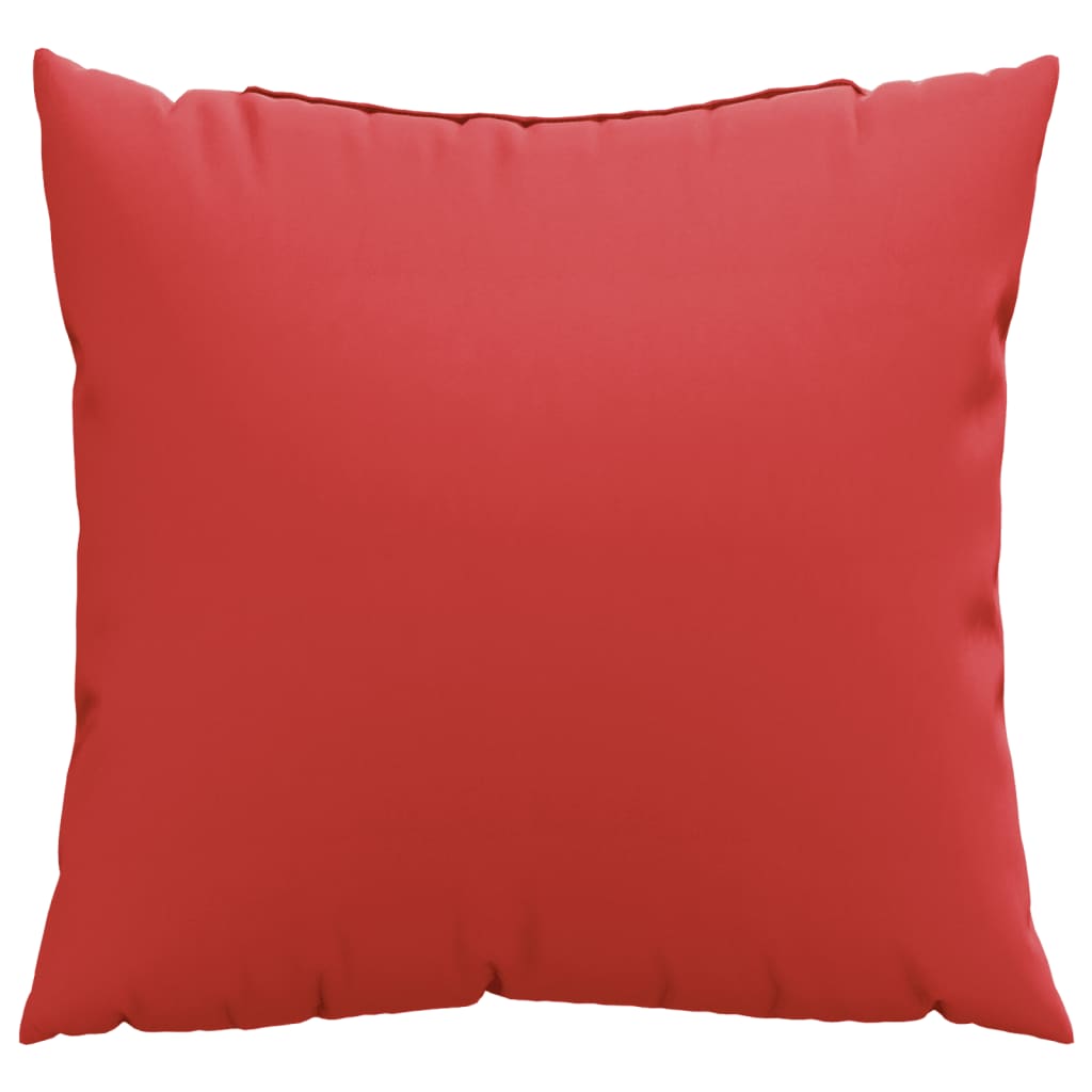 Jastuci za sofu 4 kom crveni 60 x 60 cm od tkanine