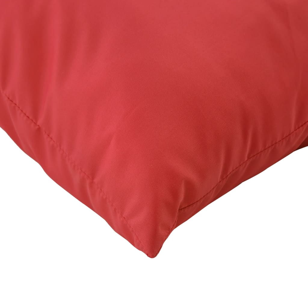 Jastuci za sofu 4 kom crveni 60 x 60 cm od tkanine