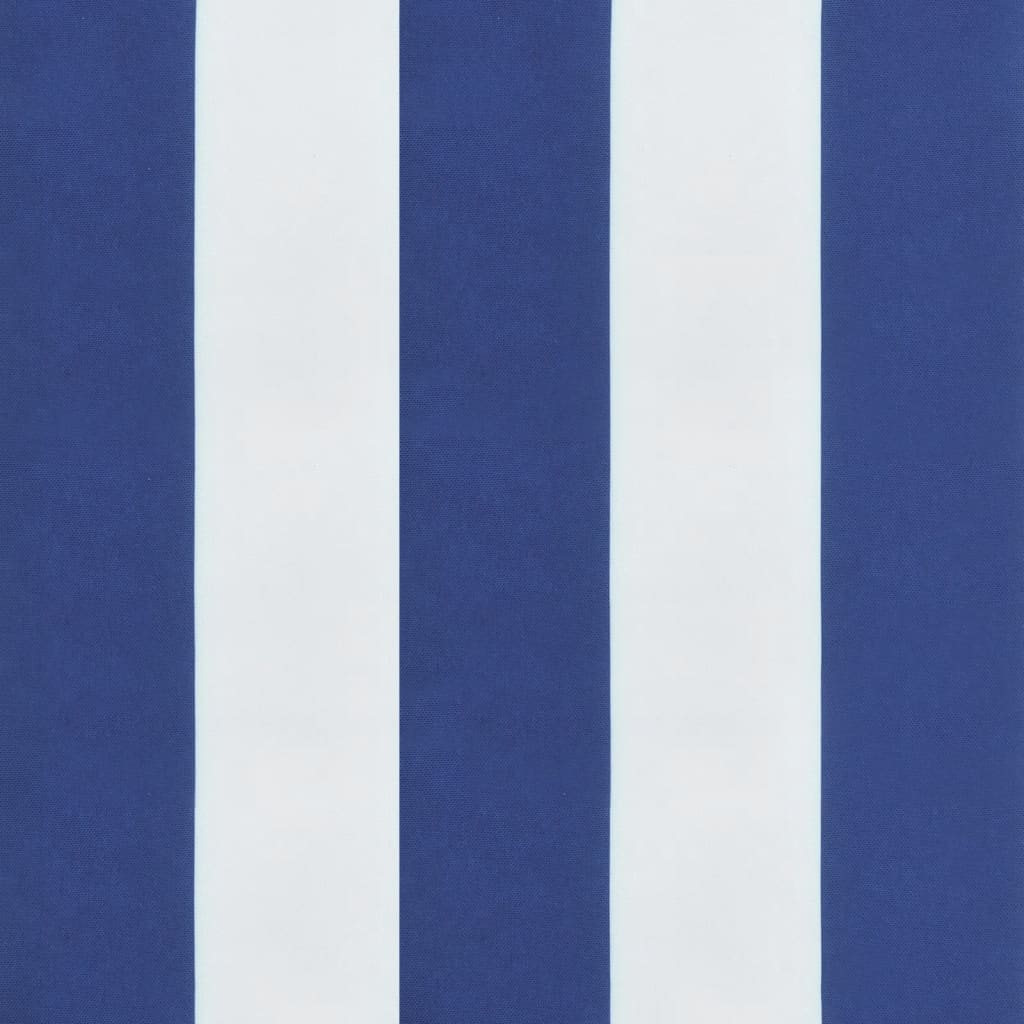 Ukrasni jastuci 4 kom plavo-bijeli prugasti 60x60 cm od tkanine