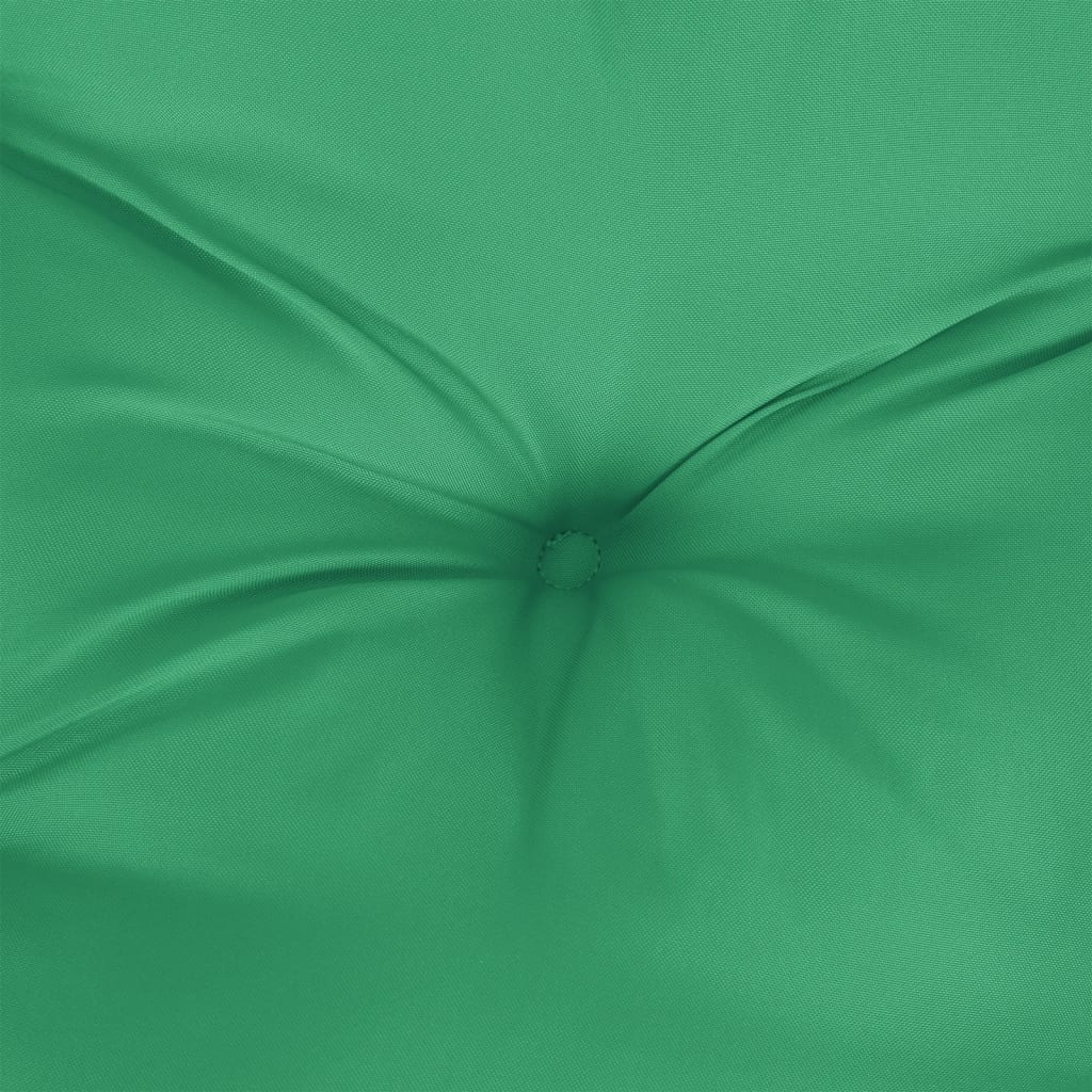 Jastuk za palete zeleni 50 x 50 x 12 cm od tkanine