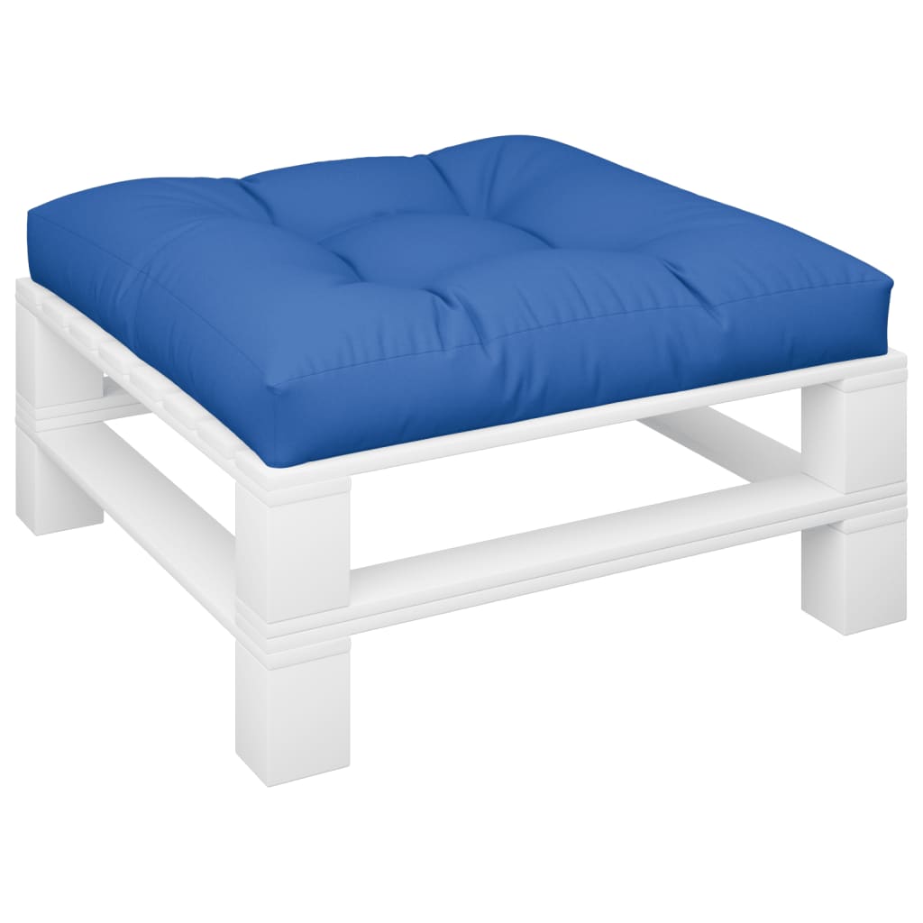 Jastuk za palete kraljevsko plavi 70 x 70 x 12 cm od tkanine