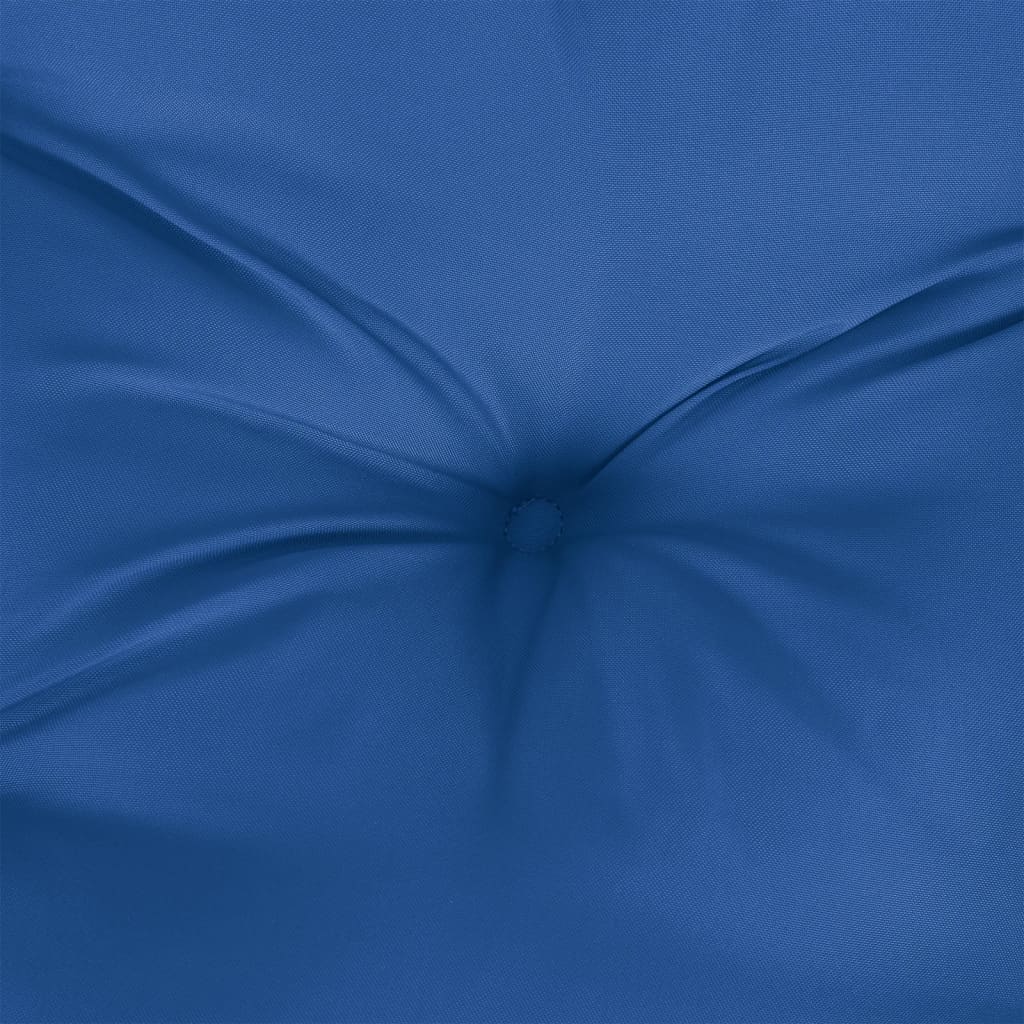 Jastuk za palete kraljevsko plavi 70 x 70 x 12 cm od tkanine