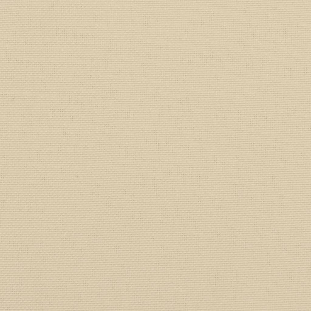 Jastuci za palete 2 kom bež od tkanine