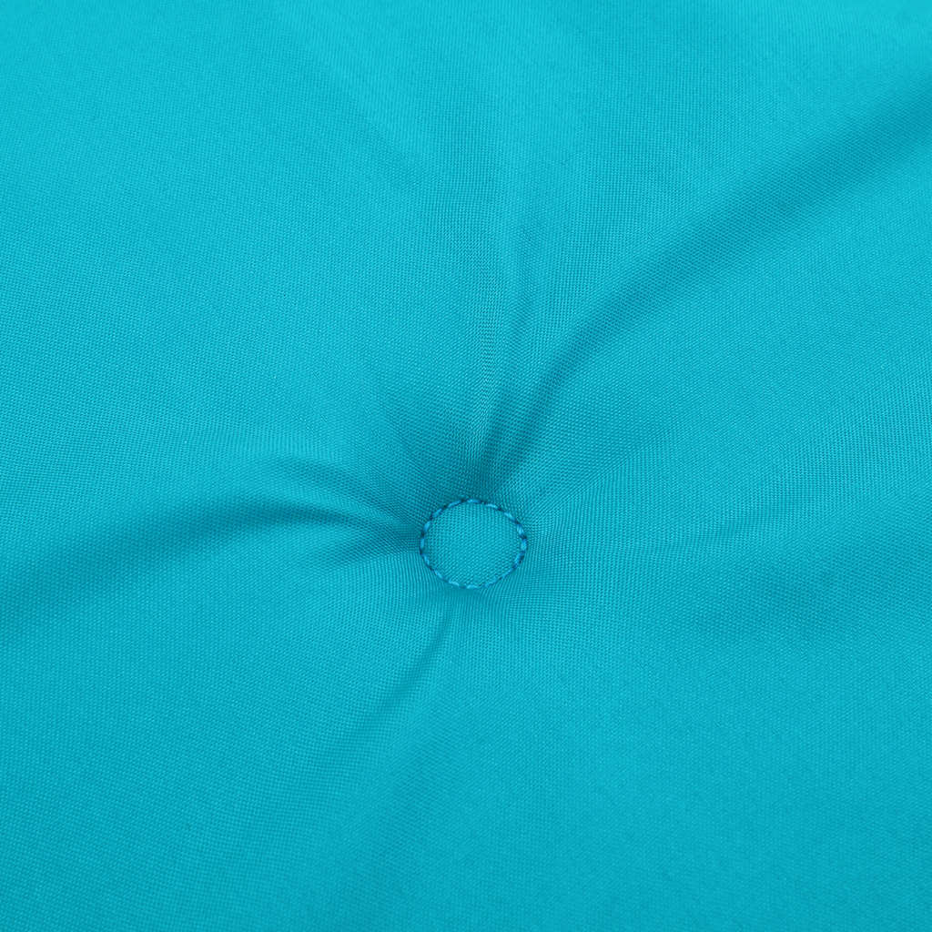 Jastuci za vrtne stolice 6 kom tirkizni 50x50x4 cm od tkanine