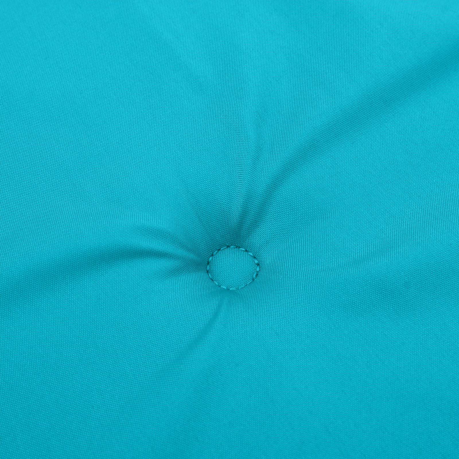 Jastučić za klupu Tirkizna 120 x 50 x 3 cm Oxford tkanina