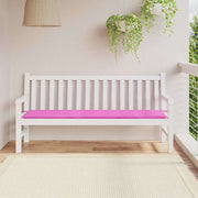Jastučić za klupu Ružičasta 150 x 50 x 3 cm Oxford tkanina