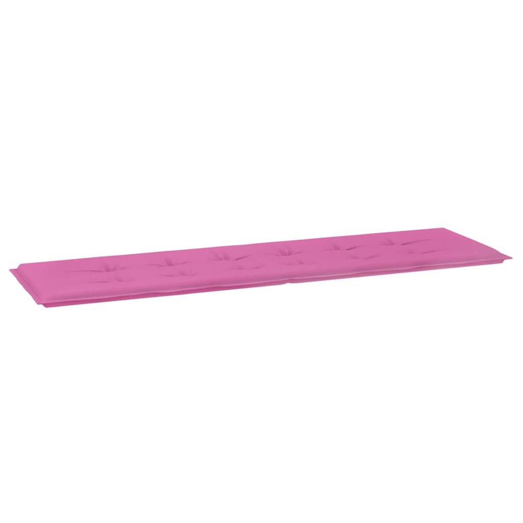 Jastučić za klupu Ružičasta 150 x 50 x 3 cm Oxford tkanina