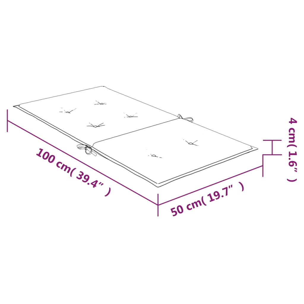 Jastuci za stolicu s niskim naslonom 6 kom tirkizni od tkanine