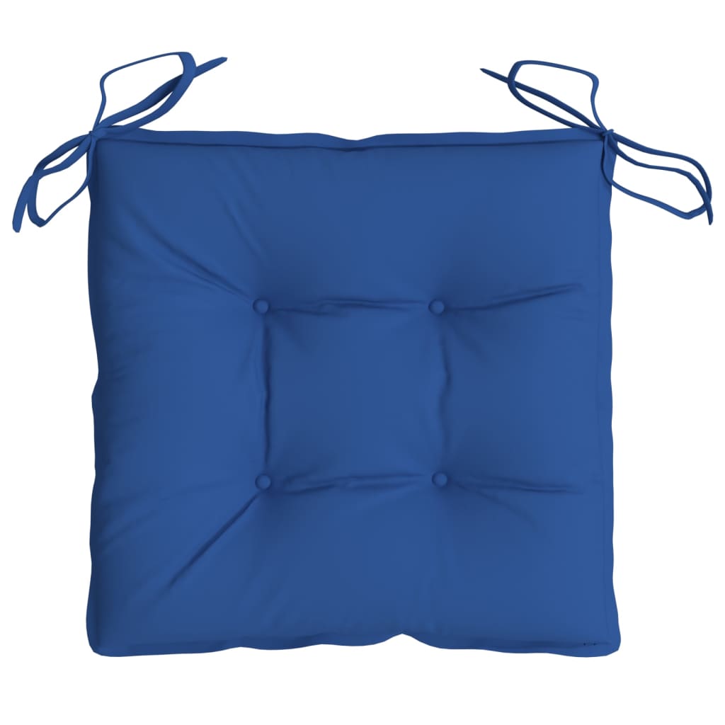 Jastuci za stolice 4 kom plavi 40 x 40 x 7 cm od tkanine Oxford