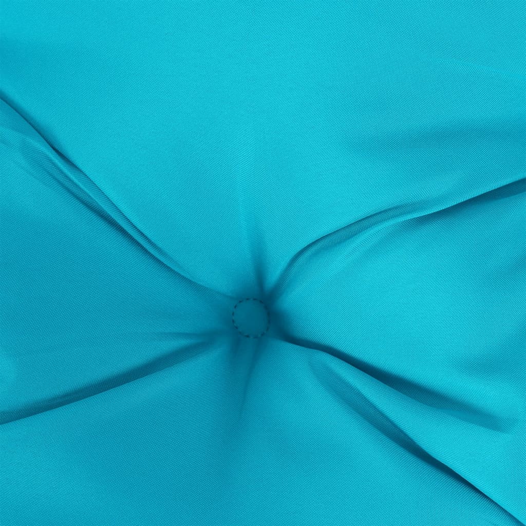 Jastuci za stolice 6 kom tirkizni 40 x 40 x 7 cm od tkanine