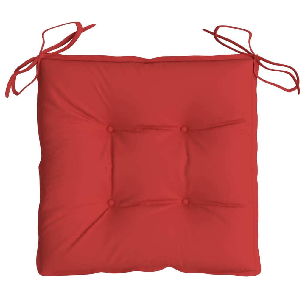 Jastuci za palete 6 kom crveni 50 x 50 x 7 cm od tkanine Oxford