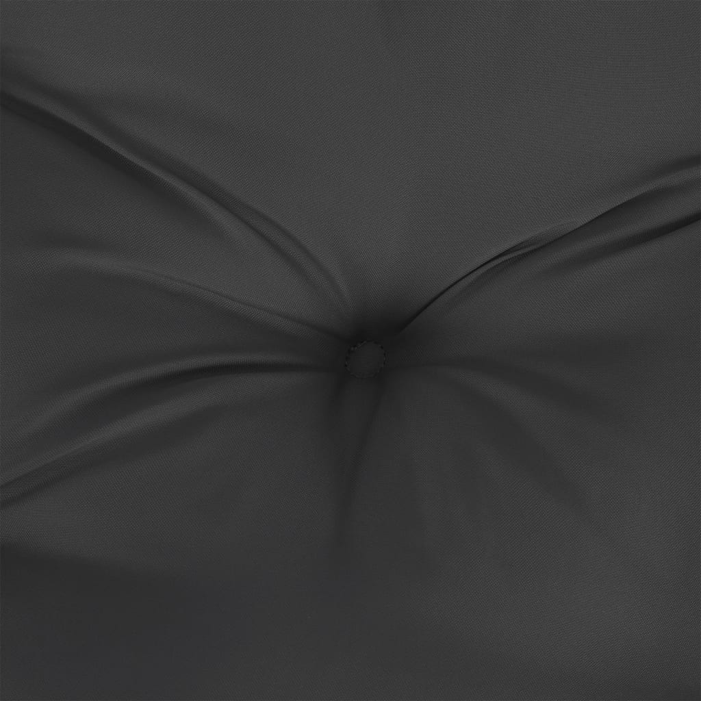 Jastuci za palete 4 kom crni 50 x 50 x 7 cm od tkanine Oxford