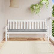 Jastuk za vrtnu klupu sivi 180 x 50 x 7 cm od tkanine Oxford
