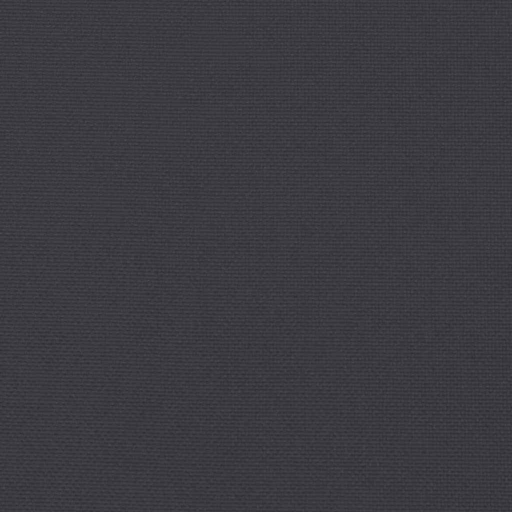 Jastuk za vrtnu klupu crni 180 x 50 x 7 cm od tkanine Oxford