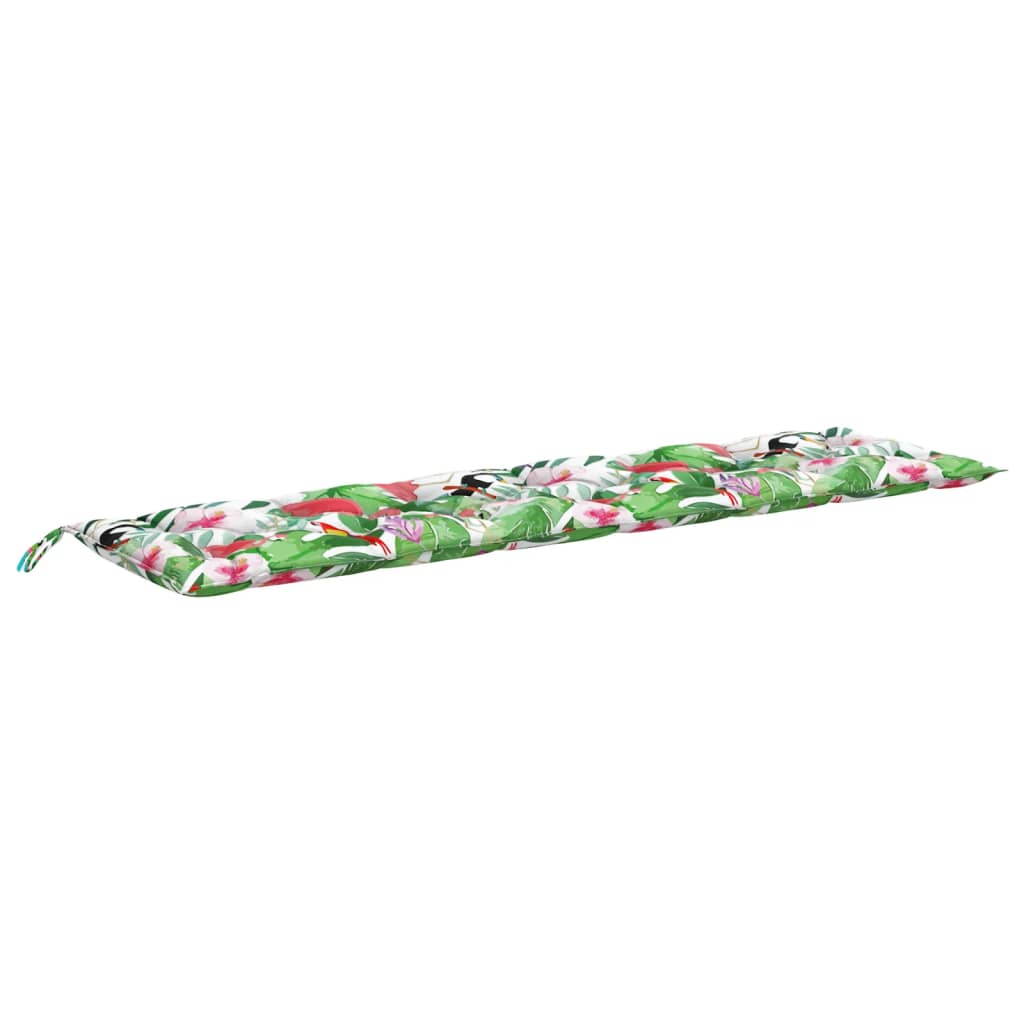 Jastuk za vrtnu klupu višebojni 200 x 50 x 7 cm od tkanine