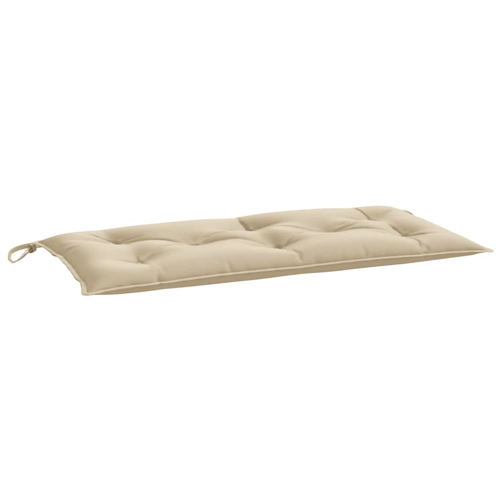 Jastuci za vrtnu klupu 2 kom bež 100x50x7 cm tkanine Oxford