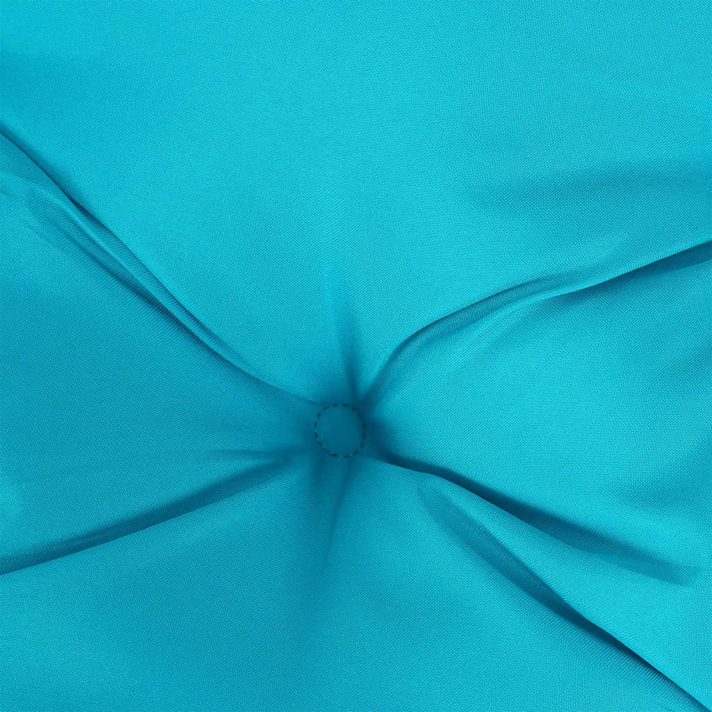 Jastuci za vrtnu klupu 2 kom tirkizni 100x50x7 cm od tkanine