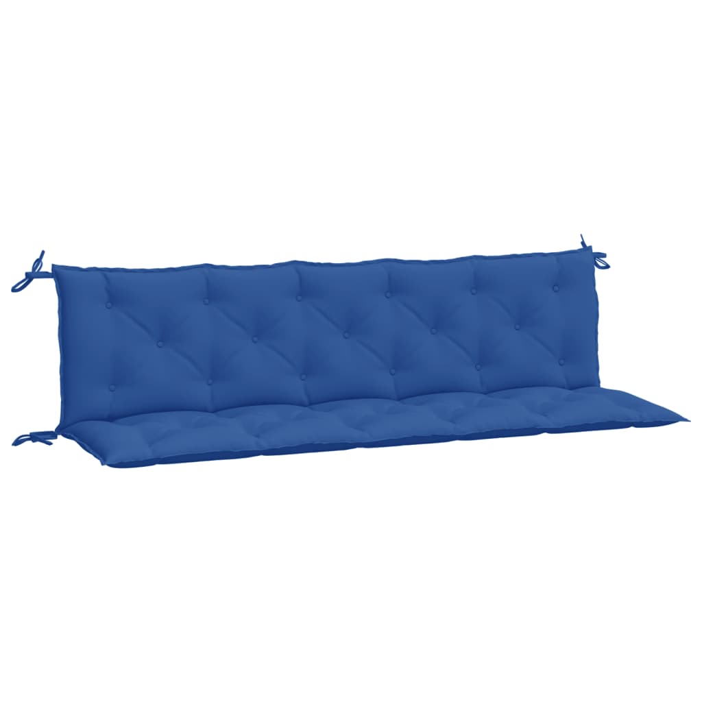 Jastuci za vrtnu klupu 2 kom plavo 180x50x7 cm tkanine Oxford