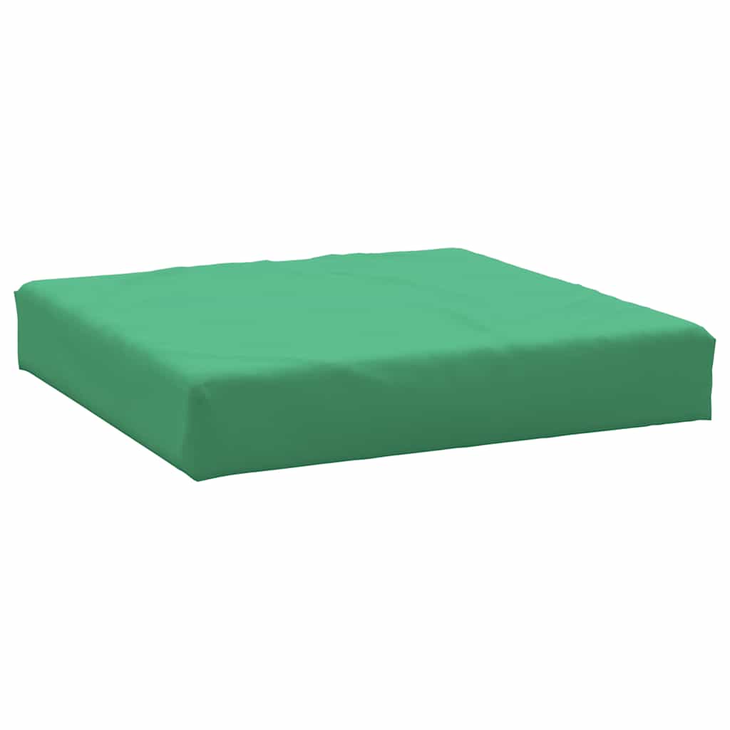Jastuci za sofu od paleta 2 kom zeleni od tkanine