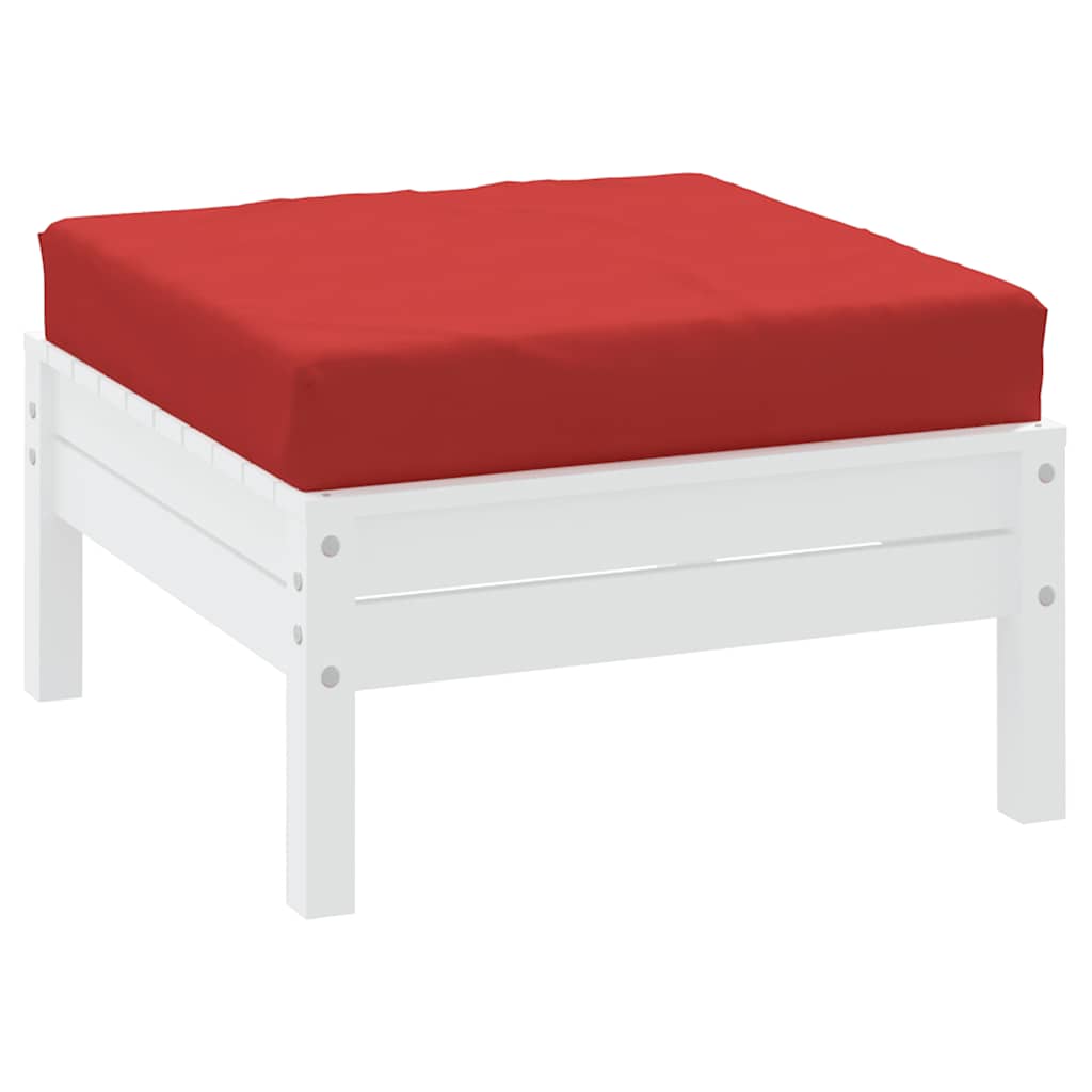 Jastuk za palete crveni 60x60x9,5 cm od tkanine Oxford