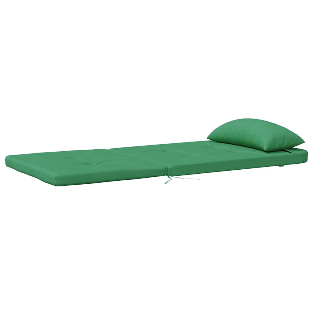 Jastučići za stolice Jednobojno 2 pcs Zelena 58 x 77 x 4,5 cm