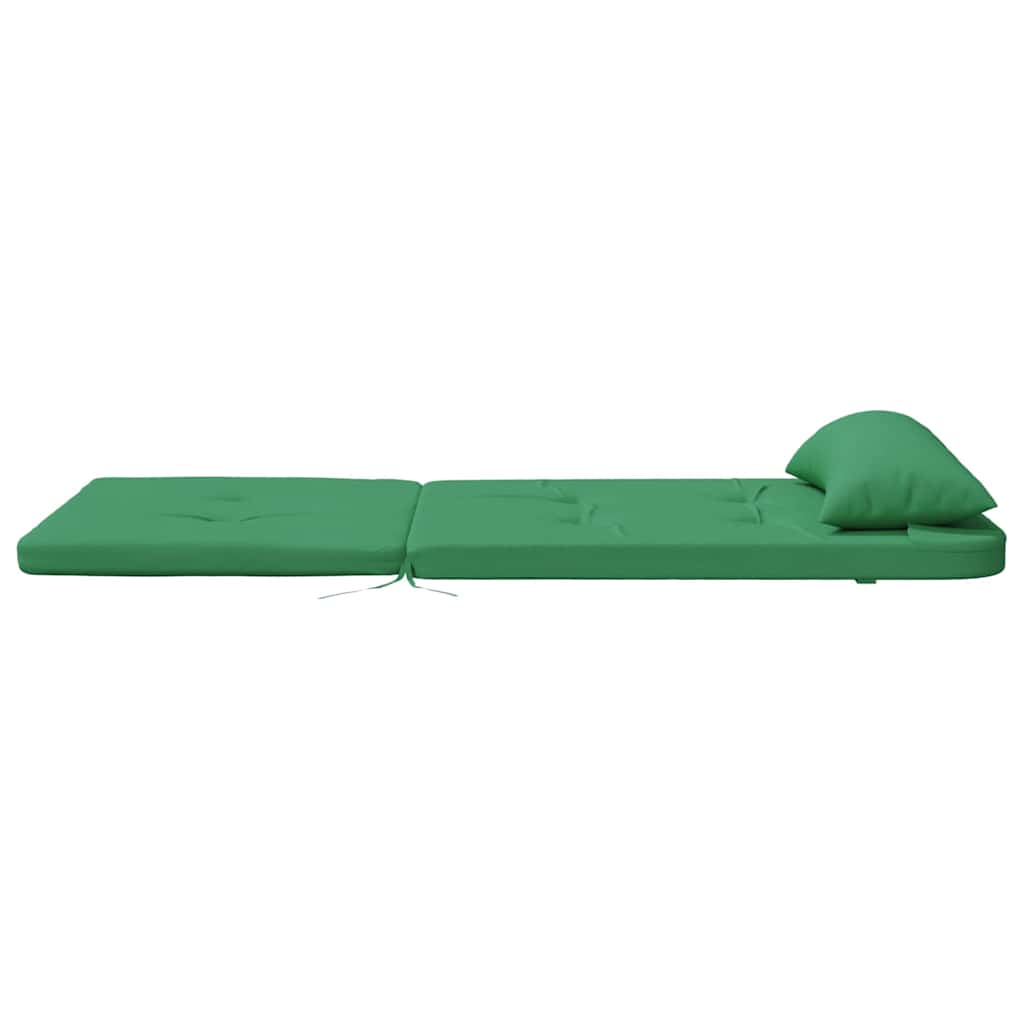 Jastučići za stolice Jednobojno 2 pcs Zelena 58 x 77 x 4,5 cm