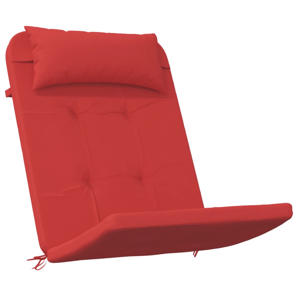 Jastuci za stolicu Adirondack 2 kom crveni od tkanine Oxford